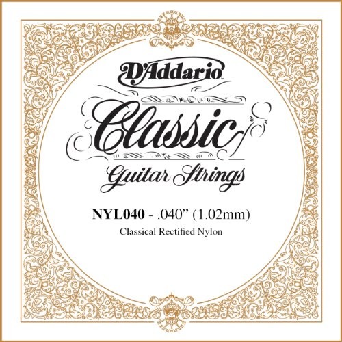 D'Addario struna .040 gitary akustycznej, nylon NYL040