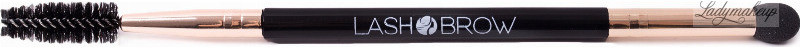 Lash Brow Lash Brow - Sponge Stamp Brows - Podwójny pędzelek do brwi z gąbką