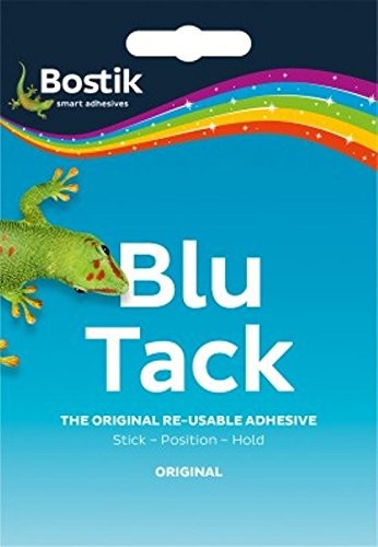 Unbekannt Bostik Blu Tack klejący Asse, nietoksyczne, 60 G, poręczny, samoprzylepna 801103