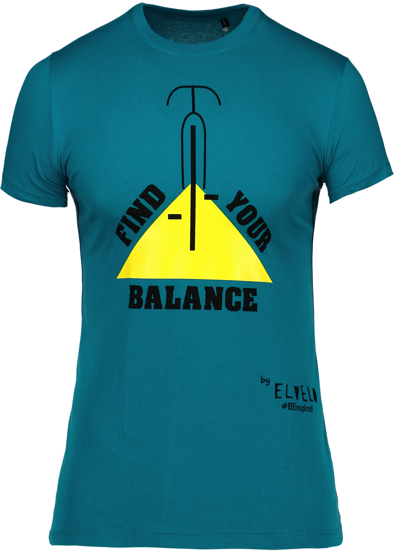 ELVELO T-SHIRT FIND YOUR BALANCE by ELVELO #BEinspired T-SHIRT/KOSZULKA dla rowerzystki/kolarki 8D2D-49232_20190226064717