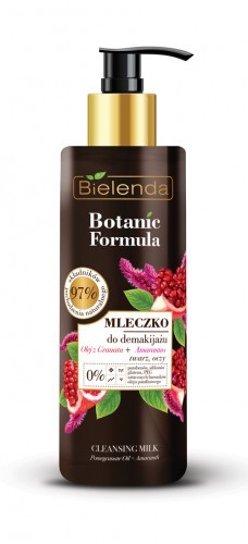 Bielenda KOSMETYKI NATURALNE Botanic mleczko do demakijażu olej z granatu+amarantus 200ml