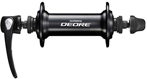 Shimano Deore z przodu piasty koła, czarny HBT610BL