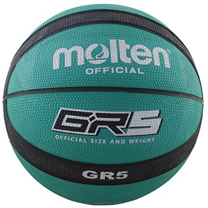 Molten bgr5-GK koszykówka, zielona/czarna, rozmiar 5 BGR5-GK