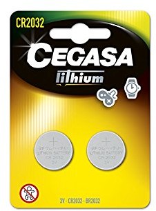 cegasa Cegasa CR2032  2 baterie guzikowe litowe, zielone CR2032 3V BT_BL2