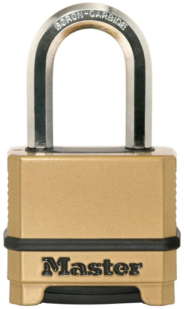 VSA Van Spijk Master Lock Kłódka Excell, cynkowa, 56 mm, brązowa, M175EURDLF