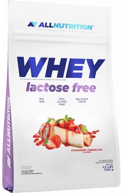 Allnutrition Whey Lactose Free 700 g czekolada