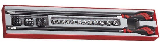 TENG TOOLS Zestaw rękojeści wkrętakowych TEX6308 263040107