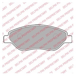 DELPHI Klocki hamulcowe - komplet LP2010