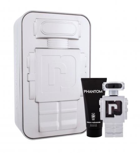 Paco Rabanne Phantom zestaw EDT 50 ml + żel pod prysznic 100 ml dla mężczyzn