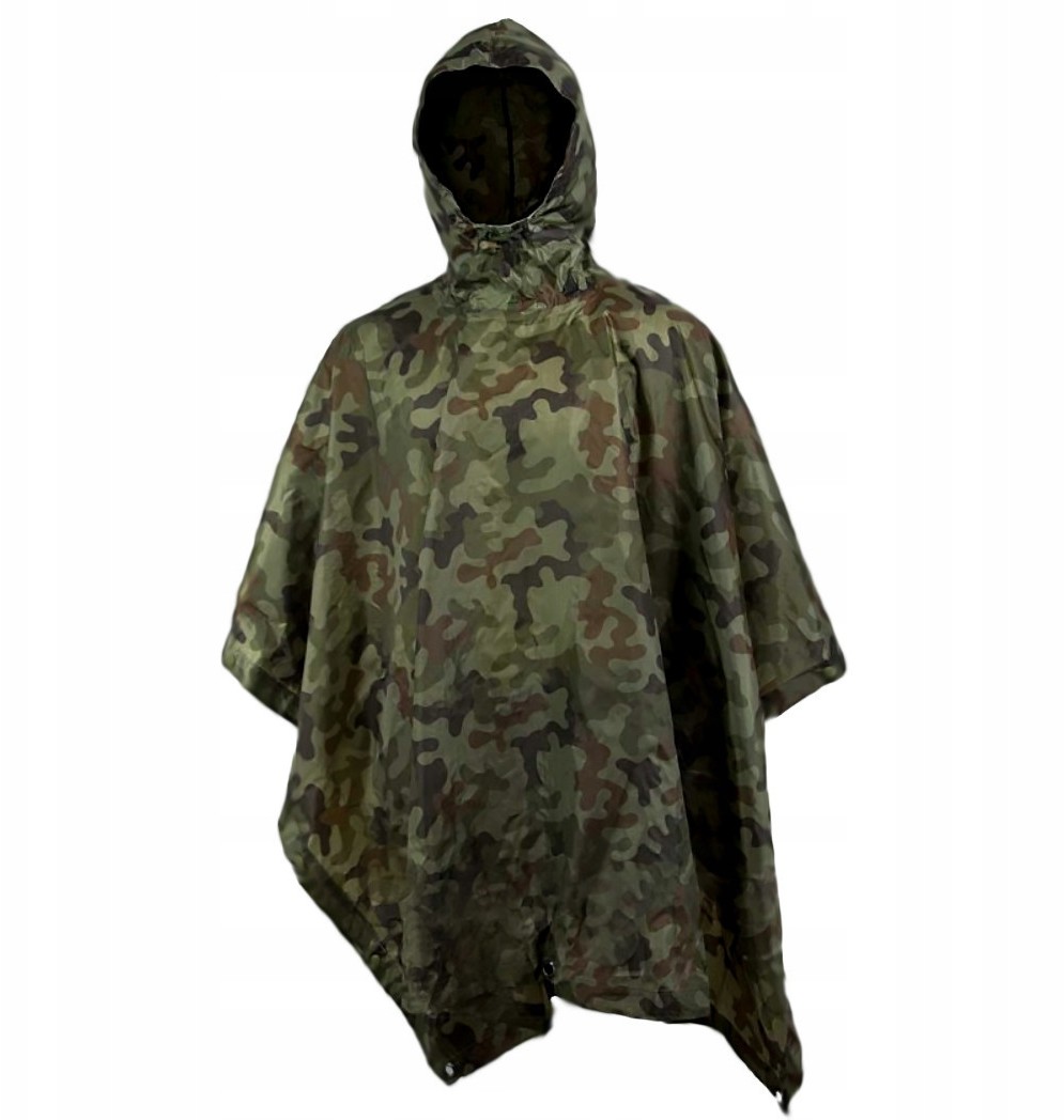 Texar - Ponczo ripstop - PL Camo