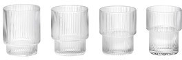 Ferm Living Szklanki Ripple 4 szt. 5438
