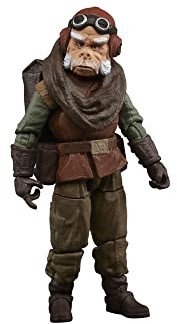 Star Wars Kolekcja Vintage Kuiil zabawka, skala 9,5 cm mandaloriańska figurka dla dzieci w wieku od 4 lat F4466