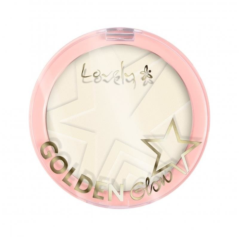 Lovely Golden Glow Powder korygujący puder do twarzy 1 Banana 10g