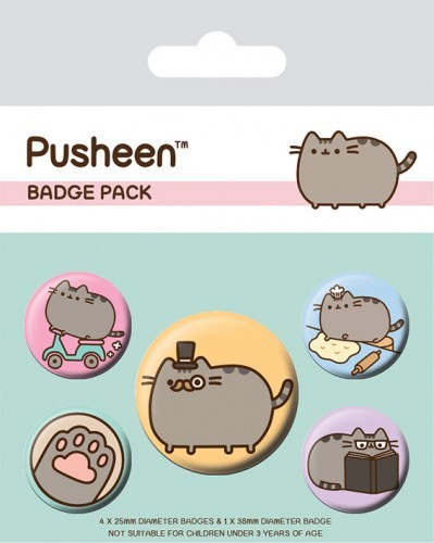 Pyramid International Pyramid International Przypinki Pusheen (Fancy)