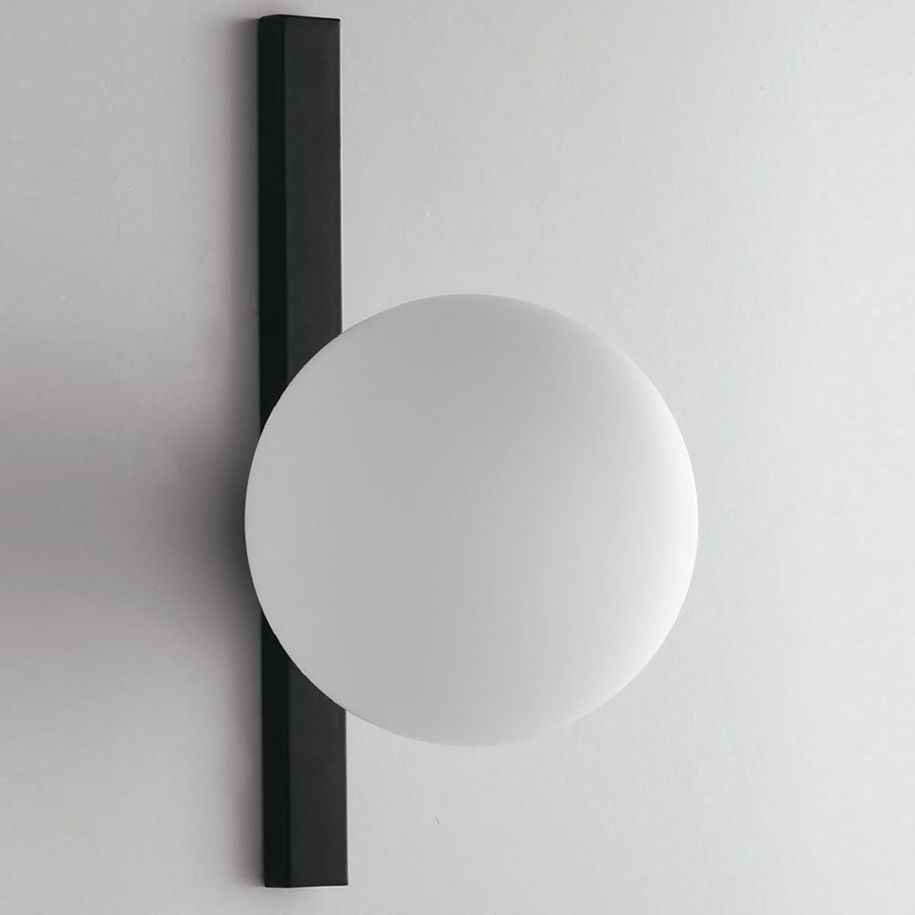 ECO-LIGHT Kinkiet Enoire czarno-biały, 1-punktowy