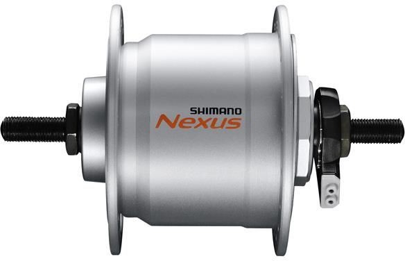 Shimano Piasta Z Dynamem 36H Srebrna 4524667906995