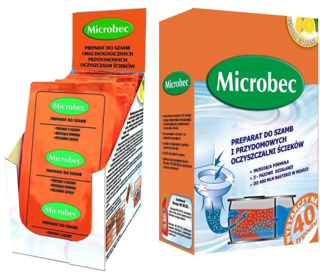 Bros Microbec ULTRA 5x25g + 1szt GRATIS - preparat do szamb, marki