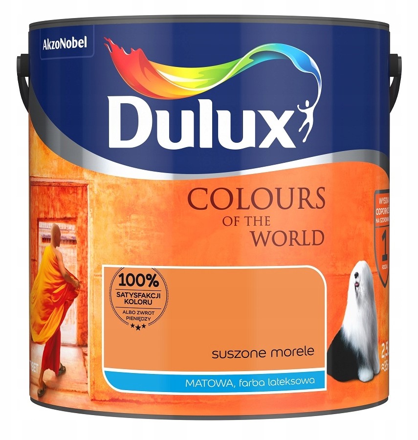 Dulux Farba Dulux Kolory Świata- suszone morele, 2.5l