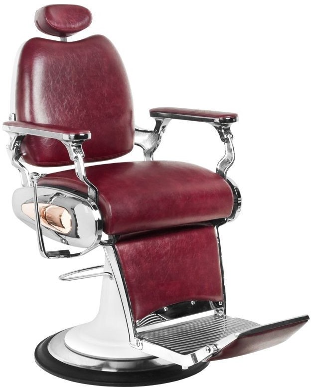 GABBIANO ACTIVESHOP FOTEL BARBERSKI MOTO STYLE BORDOWY AS_114959