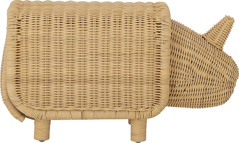 Bloomingville Stołek dziecięcy Soffe jednorożec z miejscem do przechowywania 82055533