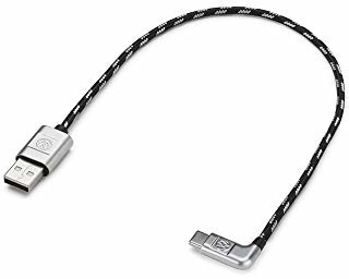 Volkswagen Volkswagen 000051446AS kabel do ładowania A na USB-C Premium kabel 30 cm zagięty 000051446AS