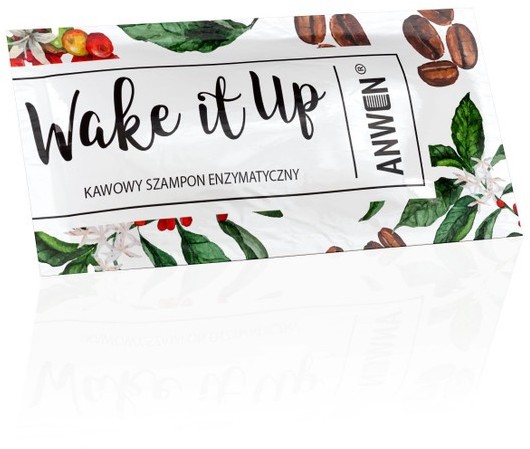 ANWEN ANWEN SASZETKA WAKE IT UP ENZYMATYCZNY SZAMPON KAWOWY 10ML
