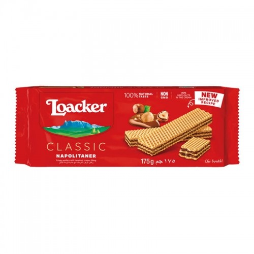 Loacker Loacker Classic Napolitaner - wafelki z kremem orzechowym (175 g) 495F-70147_202233