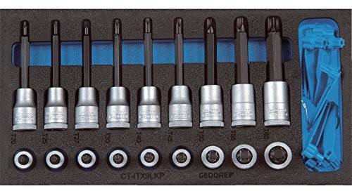 Gedore Komplet wkrętaka 1/2 cala w 1/3 CT moduł, 1500 CT1-ITX 19 lkp 1500CT1-ITX19LKP