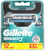 Gillette Mach 3 wkłady do maszynki 12 sztuk