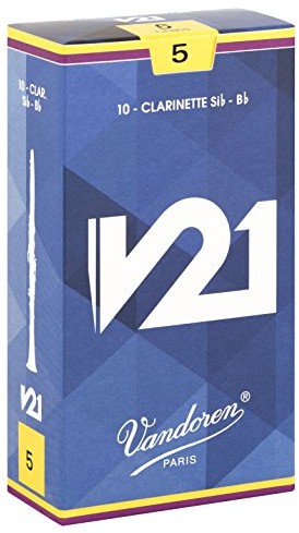 Vandoren CR805 Strength 5 V21 Bb klarnet, zestaw 10 sztuk CR805