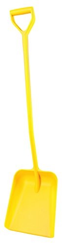 Maya Professional Tools 15104  4 jednoczęściowe szufla, długi trzonek, FBK/higieny środków spożywczych, 300 MM X 380 MM X 1330 MM, żółty 15104-4