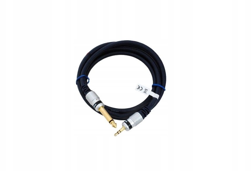 Kabel Wtyk 3,5 Stereo/wtyk 6,3 Mono 1,5M Vitalco
