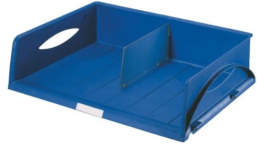 Leitz 52320035 koszyk na listy, Jumbo Sorty A3 poprzecznego, polistyren, niebieski 52320035
