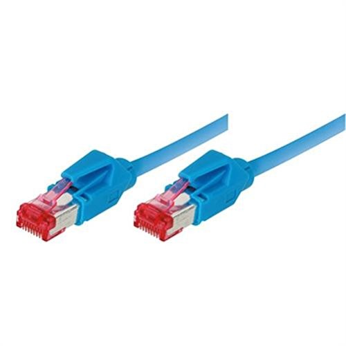 Tecline 71807b Category 6 A Patch kabli Ethernet (S/FTP, PiMF, EIA/TIA, Class EA, 7,5 m) Niebieski 4048889013083