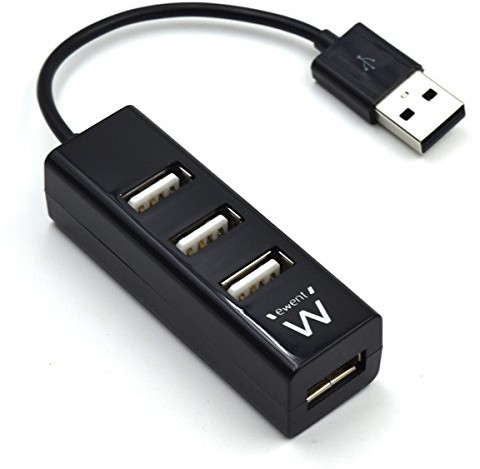 HUB USB Ewent EWENT EW1123 USB2.0 Hub 4 port black EW1123