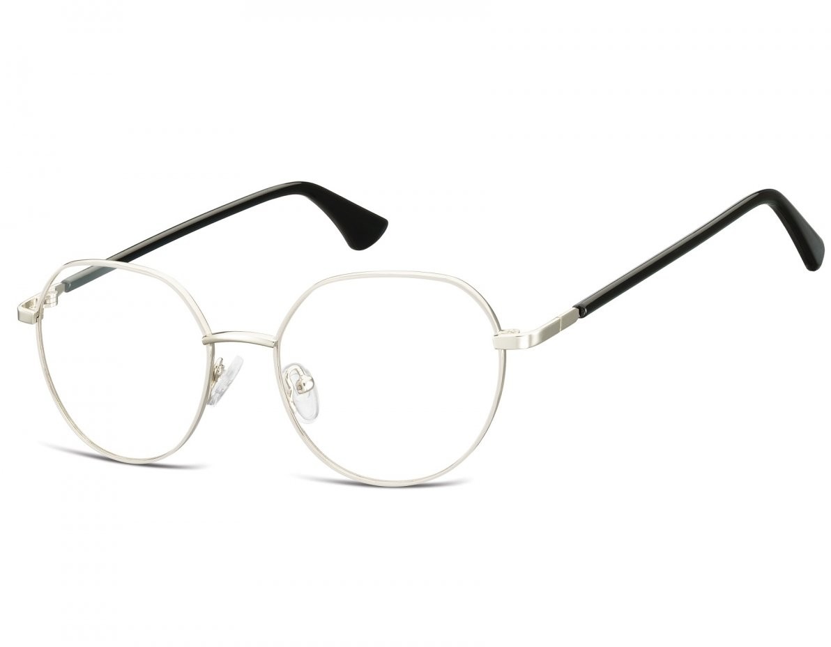 Sunoptic Lenonki okrągłe Oprawki optyczne 916E srebrna 916E