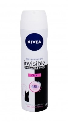 Nivea Invisible For Black & White 48h antyperspirant 150 ml dla kobiet
