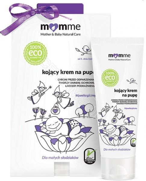 MomMe Kojący krem do pielęgnacji pupy, 50ml Darmowy odbiór w 20 miastach!