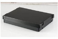 Zdjęcia - Teczka / pudełko Leniar Pudełko z pokrywką czarne 110x160x80mm
