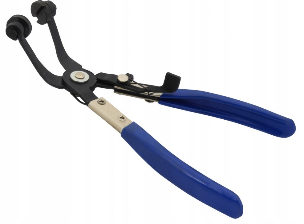 Szczypce do opasek zaciskowych wygięte Silver