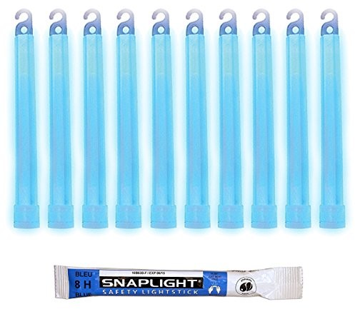 Cyalume Technologies cyalume snapl Skating Niebieski świetliki Glow Industrial Grade pałka świetlna, ultra jasna Light Sticks z czas świecenia, niebieski SA8-108080AM