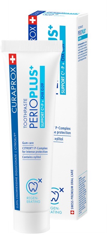 Curaprox CURASEPT PERIO PLUS SUPPORT Pasta do zębów 75ml 0,09%CHX