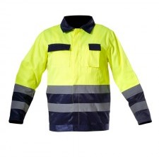 LAHTI PRO Kurtka ostrzegawcza letnia żółta rozmiar XXXL L4091006 LPL4091006