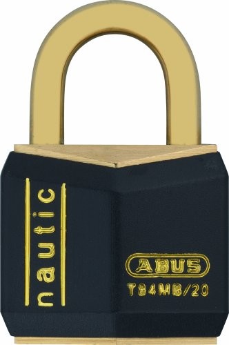 Abus ABUS  T84MB/40 Kłódka 40 MM czarna Nautic nierdzewne Black Alike 840...