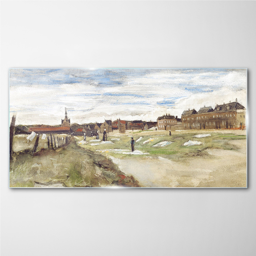 PL Coloray Obraz na Szkle Wybielanie mielenie Van Gogh 140x70cm