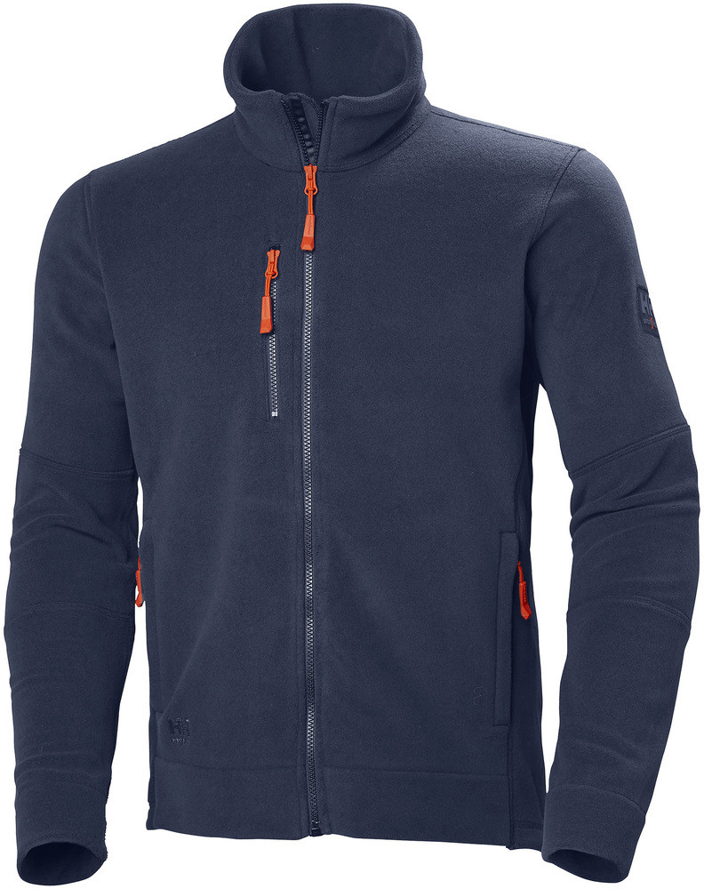 Helly Hansen Workwear Męska bluza polarowa Kensington fleece jacket - granatowa, rozmiar XL HH-72158_590-XL
