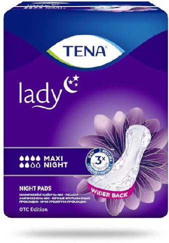 SCA Tena Essity Lady Maxi Night podpaski anatomiczne 12 sztuk 9095409