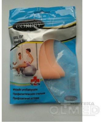 Corbby IRR Gel Tip wkładki profilaktyczne - 2 sztuki