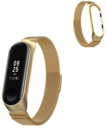 Pasek magnetyczny Xiaomi Mi Band 3 / 4 - Złoty wristband_20191120171033