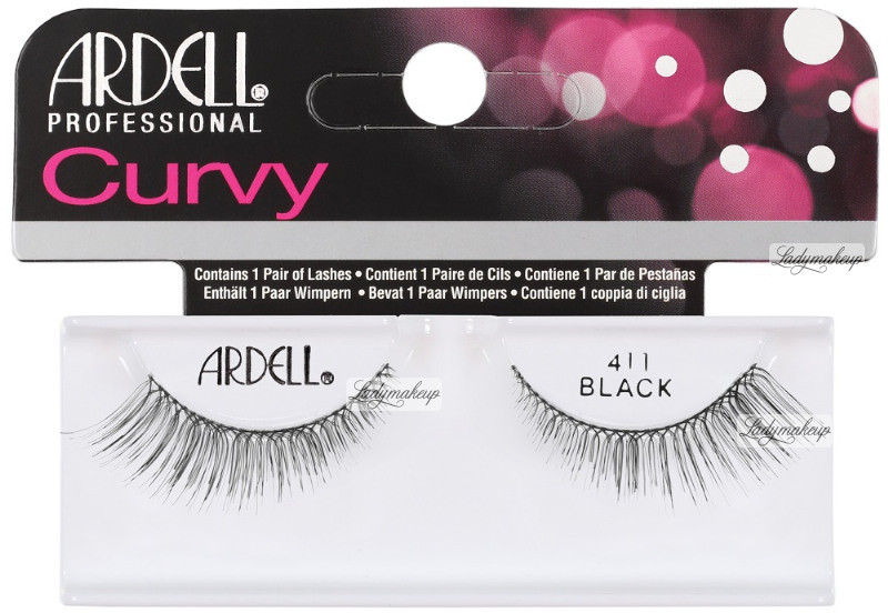 Ardell Curvy - Sztuczne rzęsy na pasku - 410 ARDRNPA-NAPA